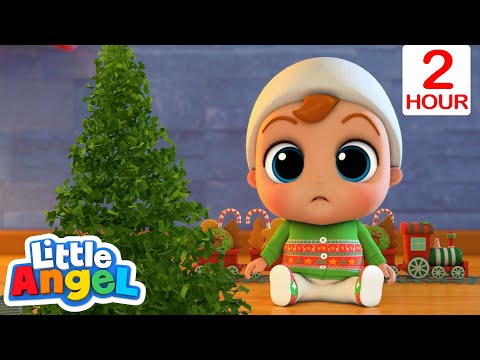 Get Ready For Chrismas🎅🎄 | Little Angel | Kids Cartoons &amp; Nursery Rhymes | Moonbug Kids⭐