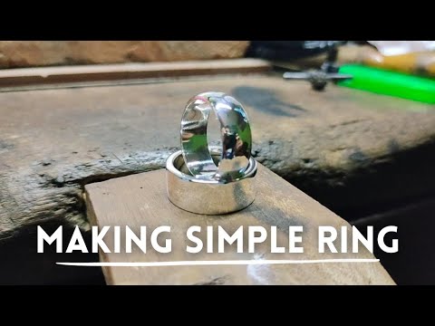 Making Simple Ring / Membuat Cincin Simple