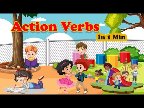 Action Verbs for Kids | end?? | Learn Action Verbs with Pictures | Quick learn English in minutes