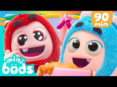 Tasty Tasty Cupcake!! - Minibods | Mini Oddbods | Baby Oddbods | Funny Cartoons For Kids