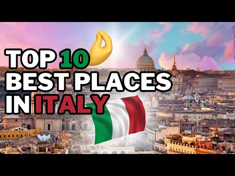 👉TOP 10 | Best places in Italy | 4k | top destinations to visit