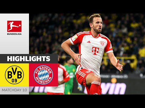 3x⚽ Harry Kane! | Borussia Dortmund - FC Bayern M&amp;uuml;nchen 0-4 | Highlights | MD 10 &amp;ndash; Bundesliga 23/24