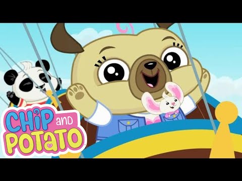 Chip and Potato | Fun Fairground Day With Chip and Nico | Cartoons For Kids