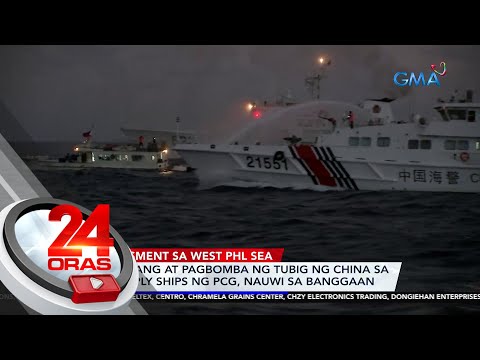 ML Kalayaan na binomba ng tubig, tumirik sa dagat dahil sa nasirang generator; ilang... | 24 Oras