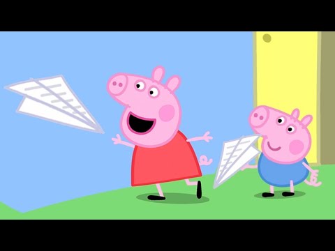 Peppa Pig Full Episodes | Paper Aeroplanes &sbquo;&uacute;&agrave;&Ocirc;&prod;&egrave; Cartoons for Children