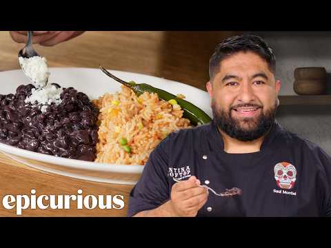 The Best Mexican Rice and Beans You&rsquo;ll Ever Make | Epicurious 101