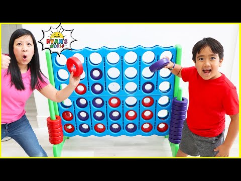 Giant Board Game challenge!!! Winner gets surprise with 1 hr kids games!!!