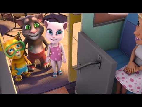 Beach Day in the Desert | Talking Tom &amp; Friends | Cartoons for Kids | WildBrain Zoo