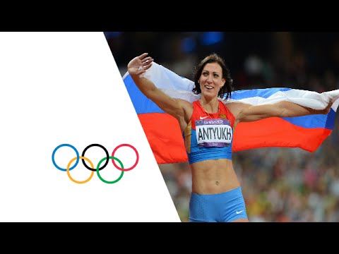 Natalya Antyukh (RUS) Wins 400m Hurdles Gold - London 2012 Olympics