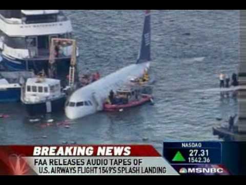 U.S. Air Cockpit Audio Tapes &quot;We're Gonna Be In The Hudson&quot;