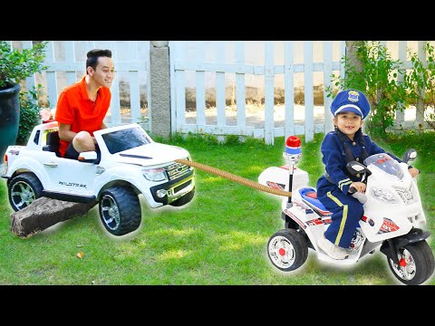 Suri Pretend Play as Police Officer