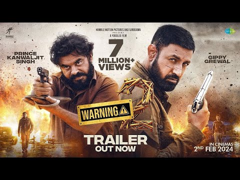 Warning 2 Trailer | Gippy Grewal | Jasmin Bhasin | Prince KJ | 2nd Feb 2024 | New Punjabi Movie