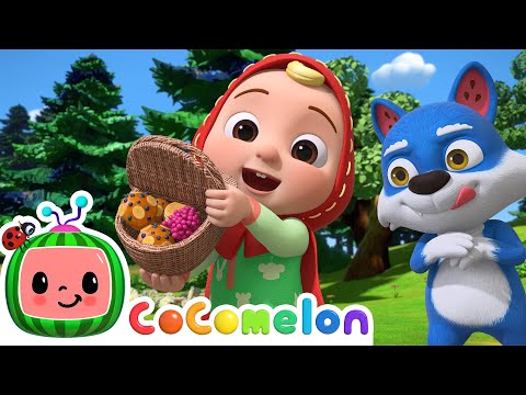 Little Red Riding Hood JJ | CoComelon Animal Time | Nursery Rhymes for Kids