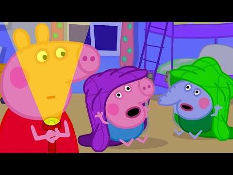 Peppa Pig's Spooky Sleepover Stories 🐷 👻 Playtime With Peppa