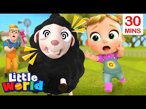 Baa Baa Black Sheep + More | Kids Songs &amp; Nursery Rhymes by Little World