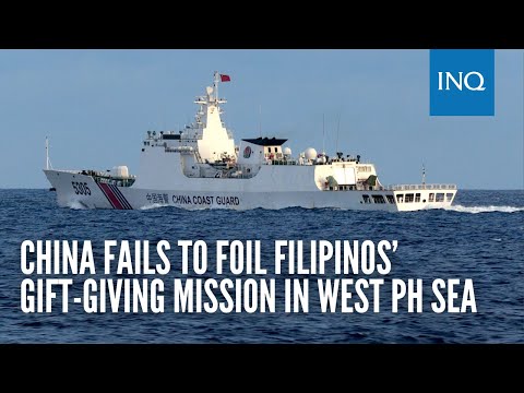 China fails to foil Filipinos&rsquo; gift-giving mission in West PH Sea