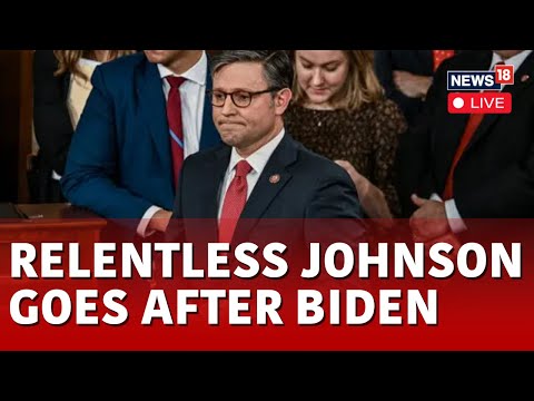 Mike Johnson Speaks at House Republican Press Conference on Biden Impeachment | N18L | News18 Live