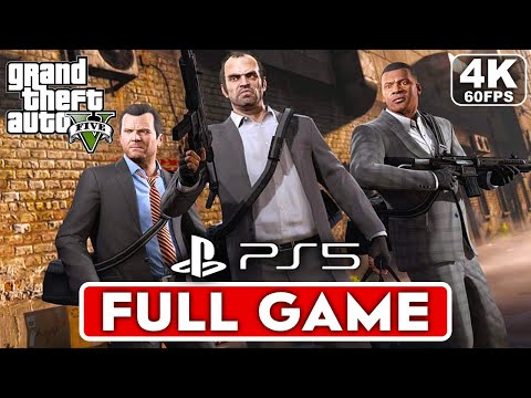 GTA 5 PS5 Gameplay Walkthrough FULL GAME [4K 60FPS RAY TRACING] -  No Commentary