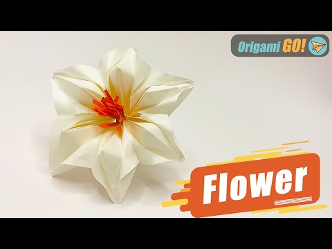 How to Make an Origami Flower | Paper Gardenia Flower Easy Tutorial 