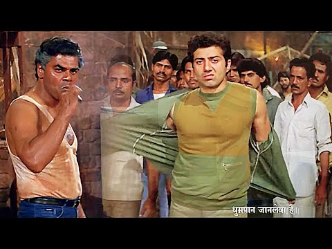 घायल सनी देओल सरत सक्सेना फाइट सीन : Ghayal | Sunny Deol Bollywood Fight Scene | Sarat Saxena