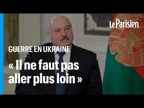 La guerre en Ukraine doit s&rsquo;arr&ecirc;ter pour &eacute;viter &laquo;la guerre nucl&eacute;aire&raquo;, alerte Loukachenko