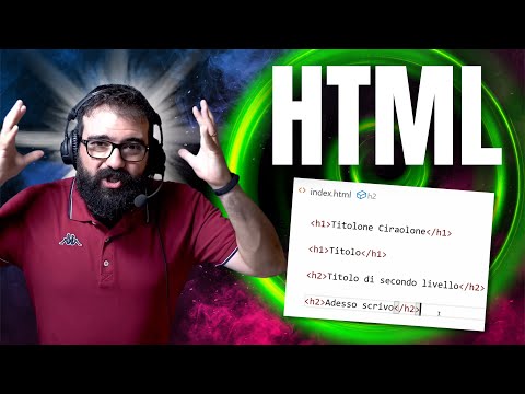 Corso HTML COMPLETO gratis: da PRINCIPIANTE a ESPERTO