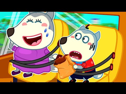 Oh no Baby, Mommy Got Car Sick! - Mommy First Time in a Car | Cartoon for Kids