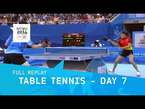 Table Tennis - Mixed Teams Medal Matches | Full Replay | Nanjing 2014 Youth Olympic Games