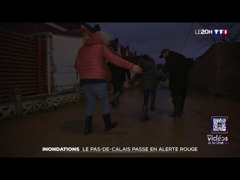 Inondations : le Pas-de-Calais en alerte rouge, le Finist&egrave;re et la Loire-Atlantique se pr&eacute;parent