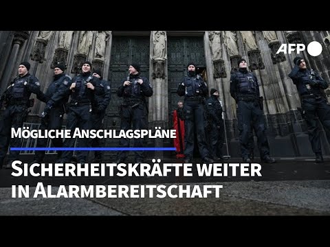 Deutsche Sicherheitsbeh&ouml;rden weiter in Alarmbereitschaft | AFP