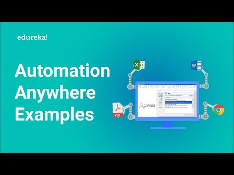 Automation Anywhere Examples | Automation Anywhere Commands | Automation Anywhere Training | Edureka