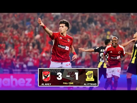 مباراه.تاريخيه🤯🔥&bull; الاهلى والاتحاد 3-1 جنون فهد العتيبى /💥FHD ربع نهائى كاس العالم /'2024