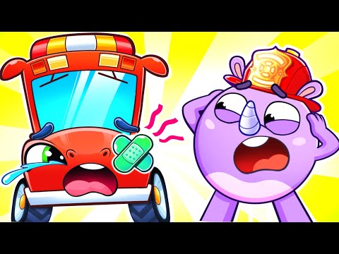 The Vehicle Boo Boo Song 🥺 | Funny Kids Songs 😻🐨🐰🦁 And Nursery Rhymes by Baby Zoo