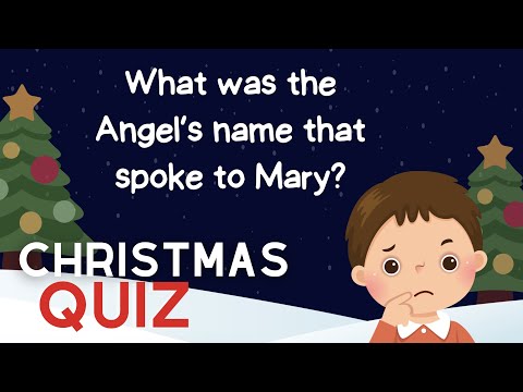 Christmas Bible Quiz For Kids | Cartoon