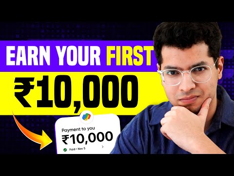 How To Earn Your First  ₹10,000 As A Teenager | The TEENAGE HUSTLER Roadmap Revealed