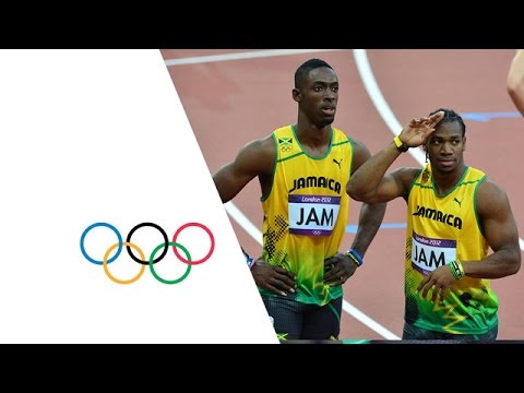 Men's 4x100m Round 1 Highlights -- Jamaica &amp; USA Win -- London 2012 Olympics