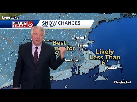 Which parts of Mass. could see heaviest snow from storm