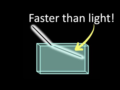 Why does light slow down in glass?