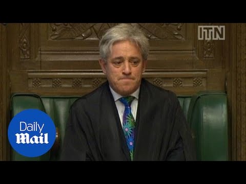 Commons Speaker close to tears after MPs defeat plot to oust him