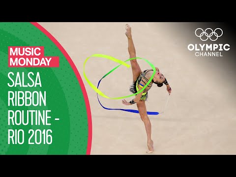 Ganna Rizatdinova's Rhythmic Ribbon Performance at Rio 2016 | Music Monday