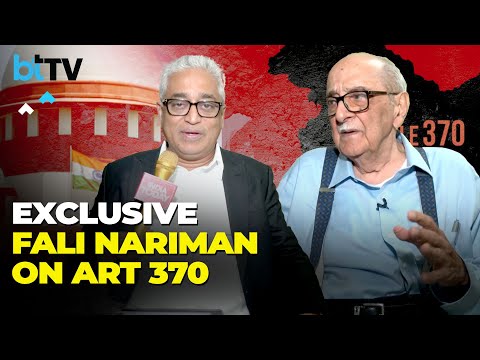 Impact Of Art 370 J&amp;K Verdict, Rajdeep Sardesai Talks To Top Jurist Fali Nariman