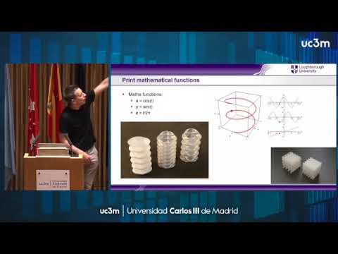 PhD Seminar: Custom toolpaths for additive manufacturing.  Prof. Andy Gleadall, U. Loughborough