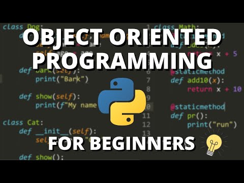 Python Object Oriented Programming (OOP) - For Beginners