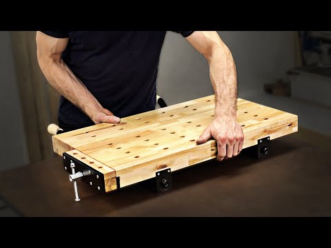 Making Unique Portable Workbench for Small Workshops