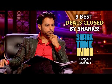 3 Best Deals Closed By Sharks! | Shark Tank India S01 &amp; S02 | Compilation