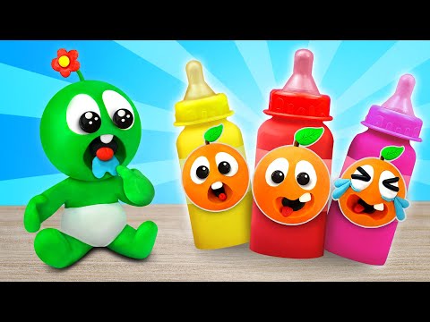 Unlock the Mystery of Baby's Colorful Milk | Cartoon for Kids