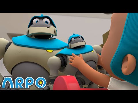 Arpo the Robot | DANGEROUS Toys!! | Funny Cartoons for Kids | Arpo and Daniel