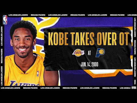 Kobe Takes Over In 2000 NBA Finals Game 4 | 