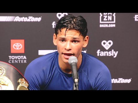 Ryan Garcia FULL POST FIGHT PRESS CONFERENCE after KO of Oscar Duarte &bull; Garcia vs Duarte post fight