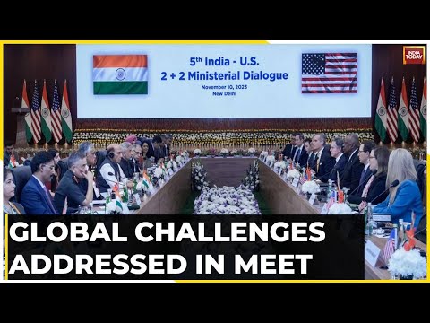 India, U.S. Hold 2+2 Ministerial Dialogue With Focus On Indo-pacific And Global Challenges